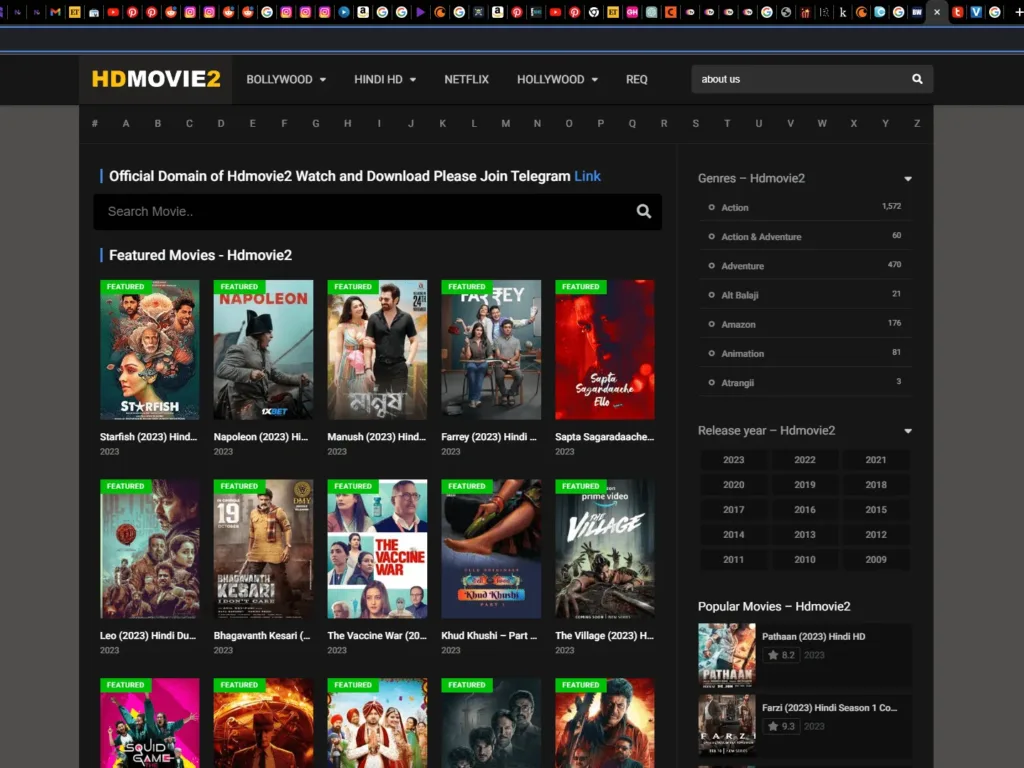 hd movie 2 free streaming platform