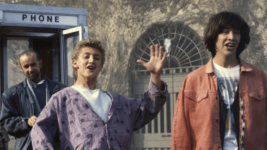 bill and ted's excellent adventures time travel