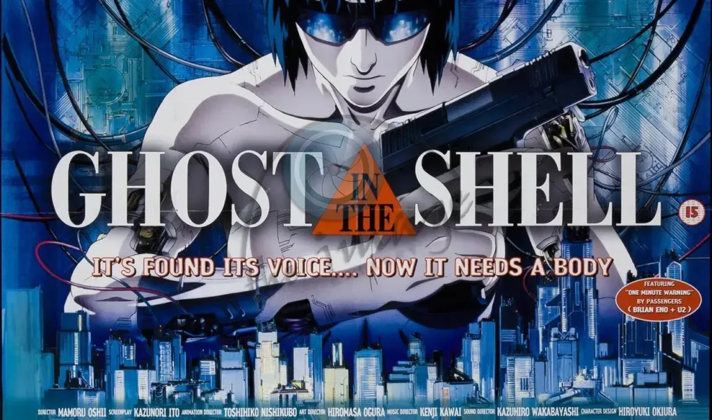 ghost in a shell - newzertainment Top 10 1900s Anime 