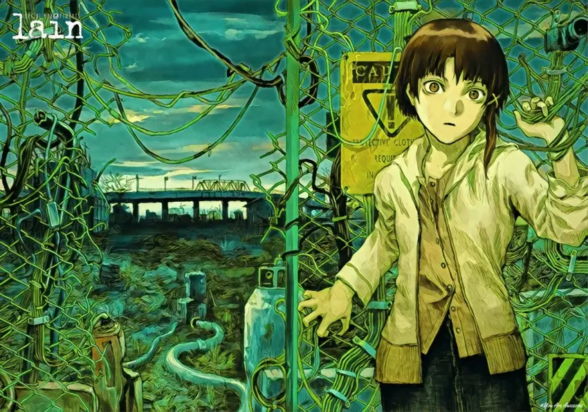 Serial Experiments Lain - newzertainment Top 10 1900s Anime