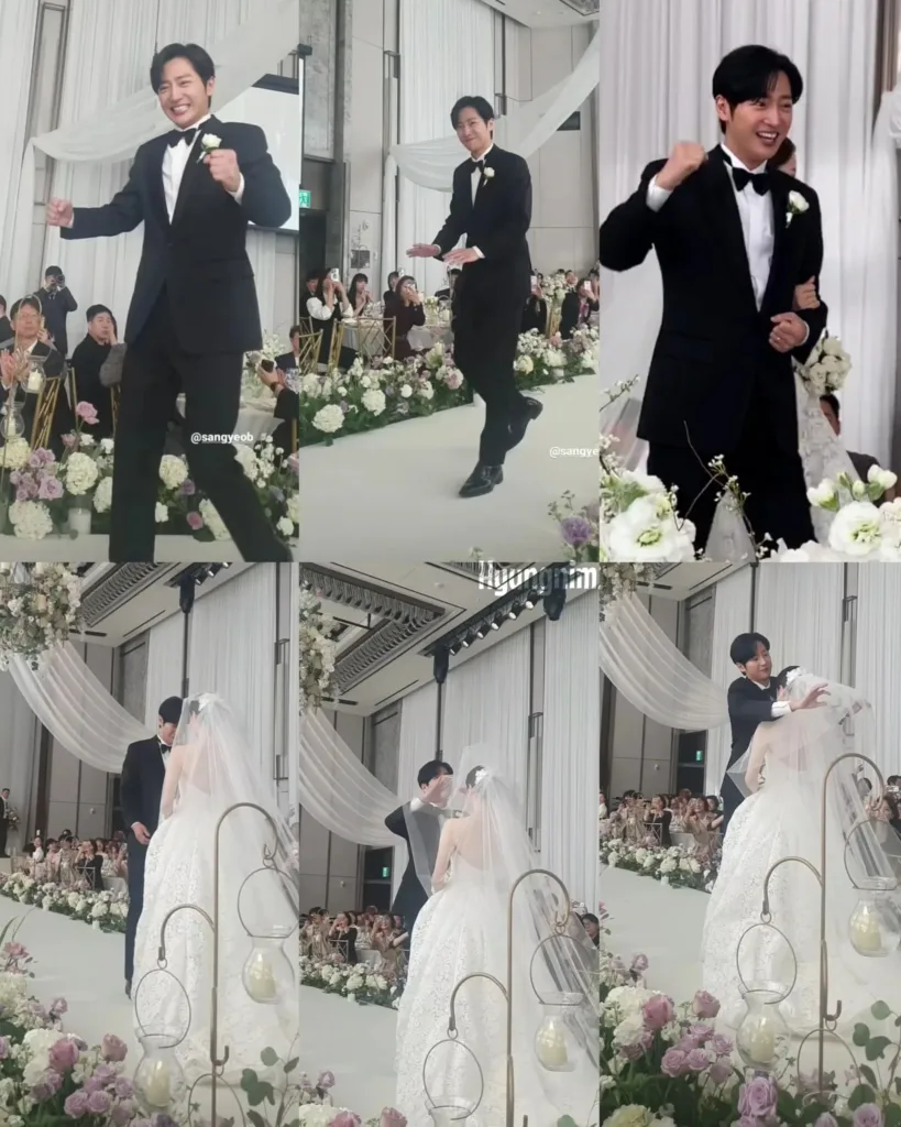 lee sang yeob wedding