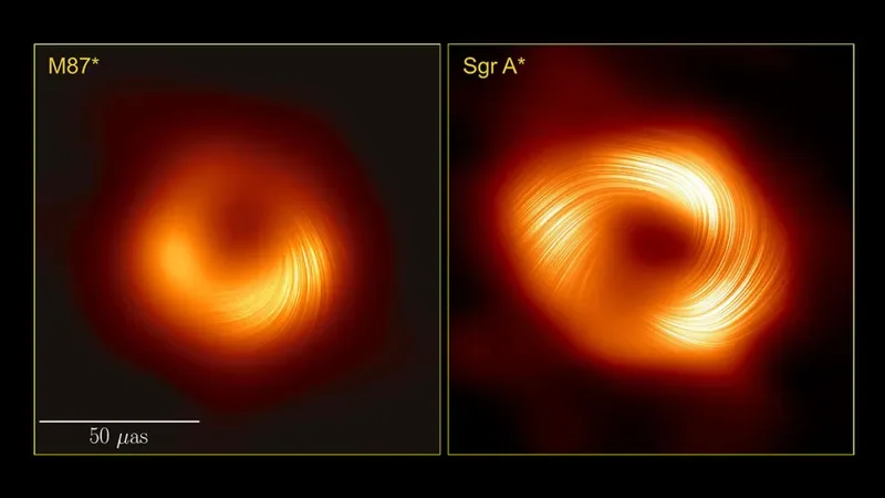 blackhole under galaxy