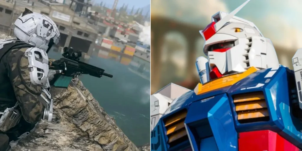 Call of Duty Gundam crossover