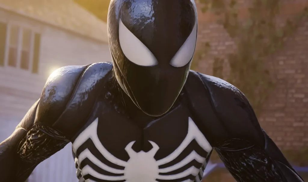 spider man 2 black suit spider man