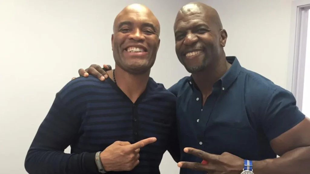 terry crews and anderson silva boxing match