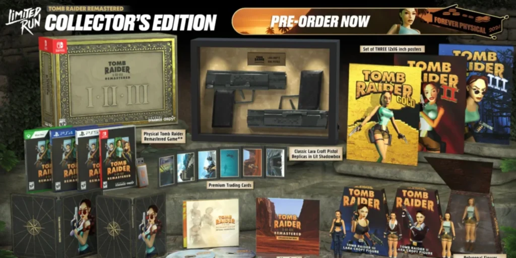 tomb raider remastered collectors edition