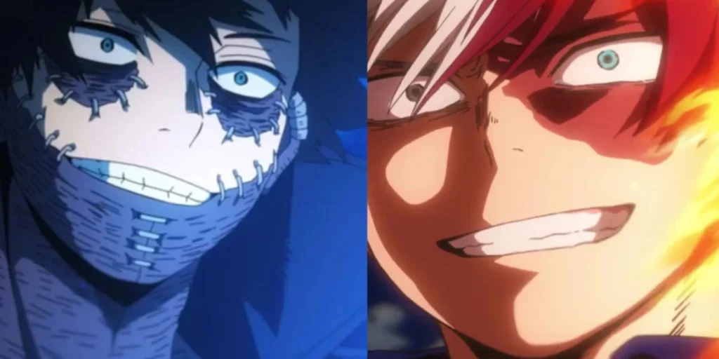 Todoroki vs Dabi