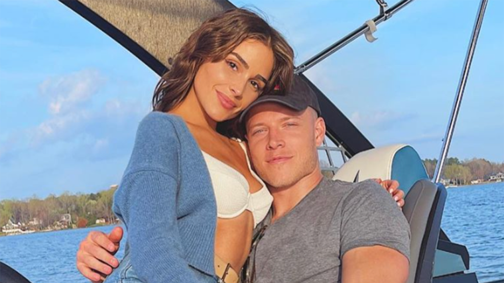 christian mccaffrey and olivia culpo