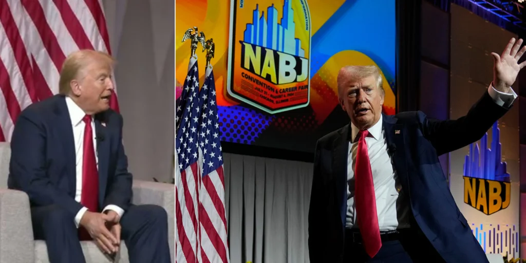 donald trump interview nabj