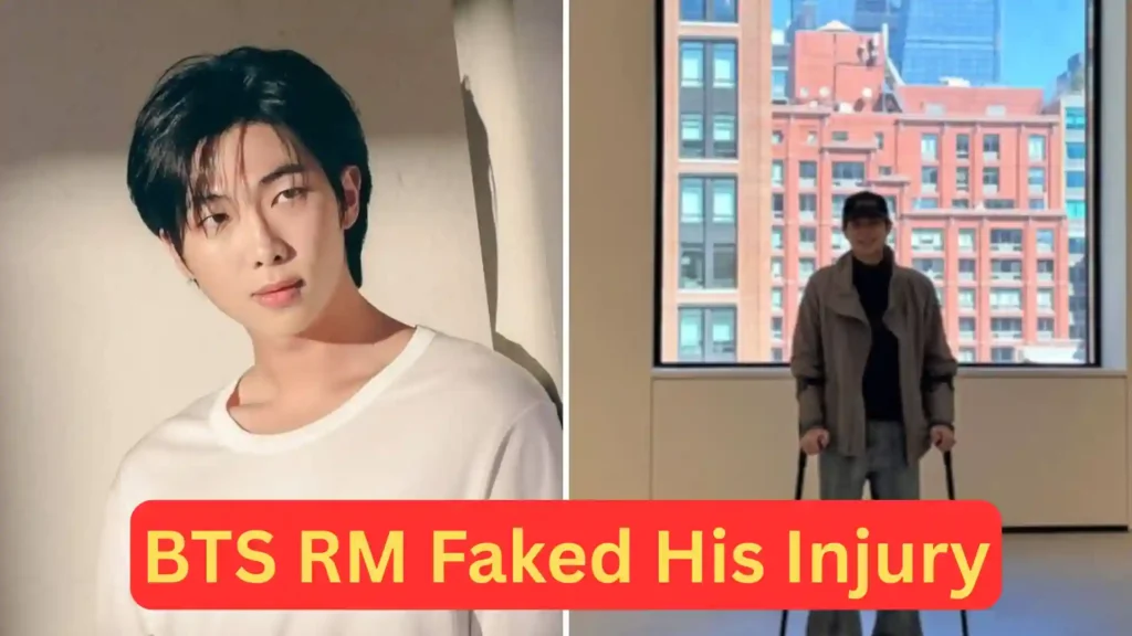 BTS-RM-Slammed-for-Fake-Injury